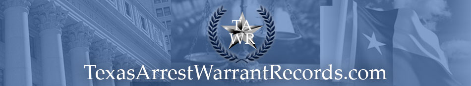 TexasWArrestarrantRecords.com banner